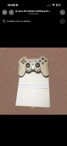 PLAYSTATION 2 BRANCO 