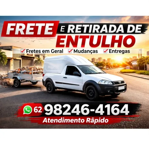 Frete / Retirada de Entulhos e Podas de Árvores