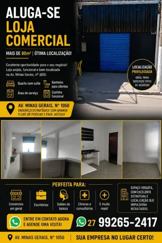 PONTO COMERCIAL PARA LOCAÇÃO
