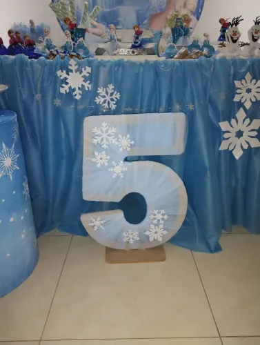Número 5 decoração