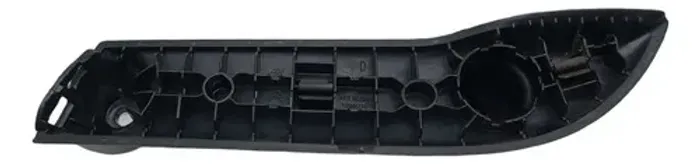 Puxador Interno Traseiro Direito Citroen C3 2013 Preto
