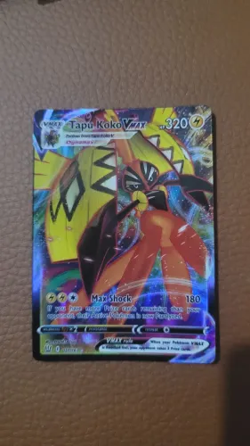 Carta Pokémon TAPU KOKO vmax 051/163 COLECIONAVEL