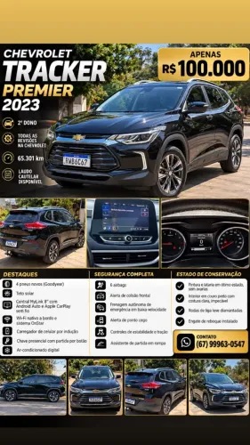 Chevrolet Tracker Premier 1.2 Turbo 12V Flex AUT 2023