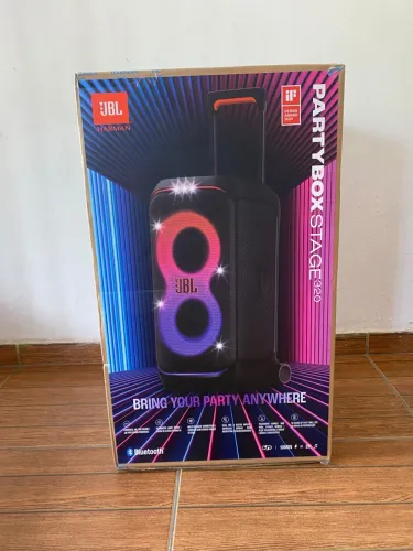 JBL PARTYBOX 320. LACRADA E COM NOTA FISCAL. 