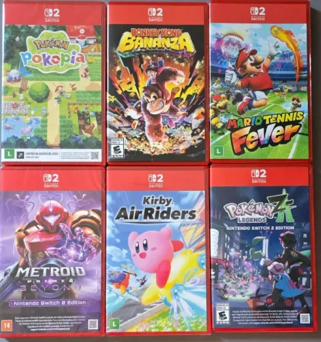 Jogos Nintendo Switch 2 - Trocas