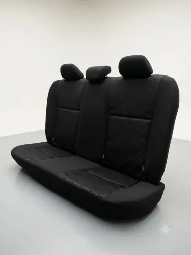 Banco Traseiro Bipartido Toyota Etios 2014 - 2017 Preto - Ótimo Estado