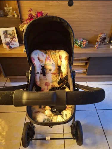 Carrinho bebê com Moisés