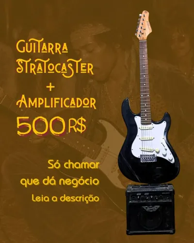 Guitarra Stratocaster+Amplificador 