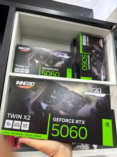 Placa de vídeo RTX 5060 8 GB 1 ano de garantia - (lojaswiki)