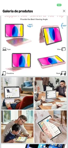 TECLADO PARA IPAD