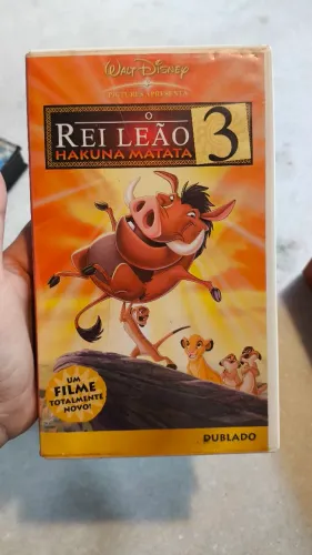 Fita VHS O Rei Leão 3 - Hakuna Matata