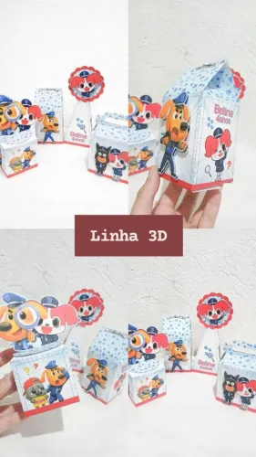 Mimos personalizados 3d