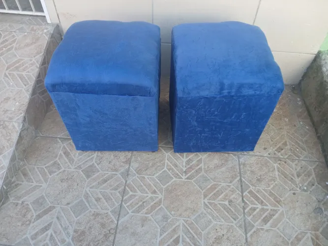 Promoção de sofá ganha puff de brinde *zap 