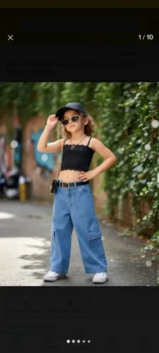 Vendo calça cargo menina 3 anos não coube na minha filha 