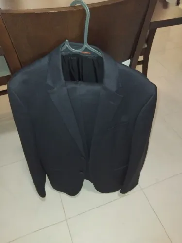 Terno masculino preto tamanho G