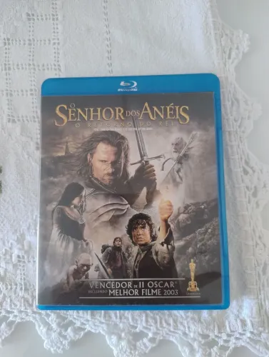 Blu-ray senhor dos anéis o retorno do rei