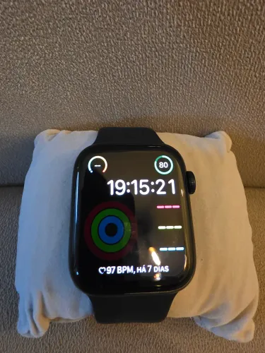 Apple Watch SE 2ª geração - 44mm - GPS - Preto - excelente estado