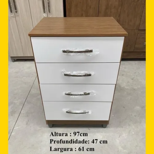Cômoda com 4 gavetas - entrego hoje
