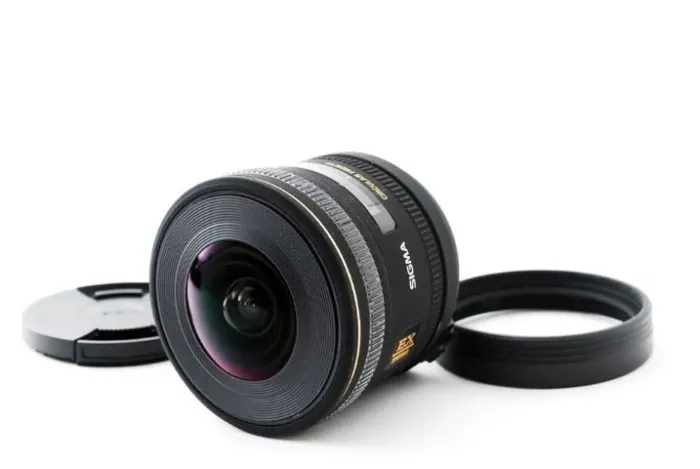 Sigma 4.5mm F2.8 Canon Mount funciona em apsc