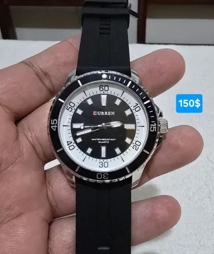 Relógio da Curren pulseira de silicone original 
