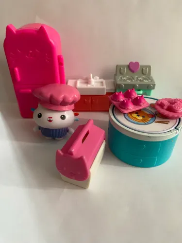 Conjunto cozinha do Cakey - Casa mágica da Gabby