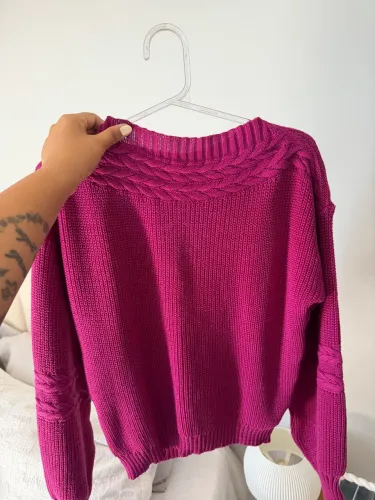 Blusa de frio crochê artesanal 