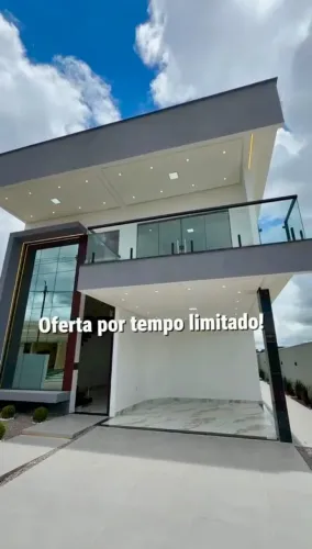Casa Alto Padrão à Venda | 4 Suítes | Piscina | Condomínio Jardins Marselha