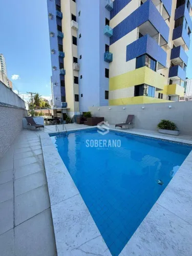 Apartamento com 3 dormitórios para alugar, 80 m² por R$ 3.919,71/mês - Manaíra - João Pess