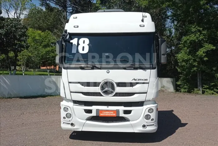 MERCEDES-BENZ ACTROS 2546 LS 6X2, ANO 2018/2018
