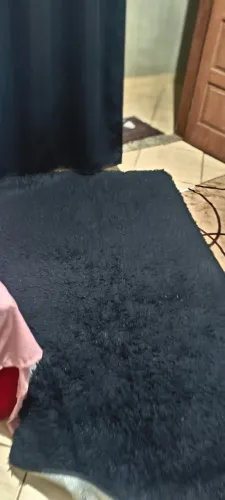 Tapete grande preto