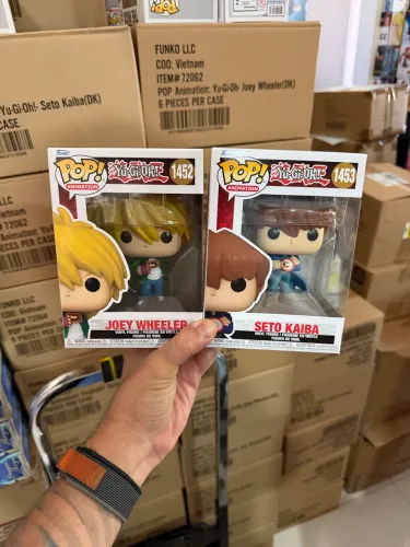 Kit 2 Funko Pop Joey + Kaiba Novos Originais
