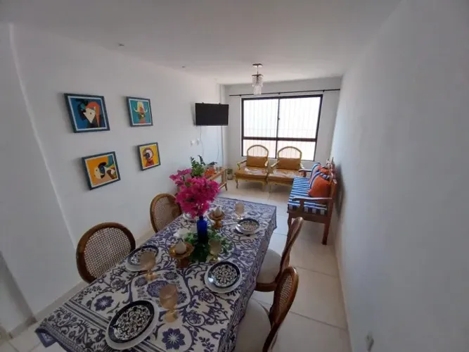 Apartamento mobiliado de três quartos no Miramar próximo à Epitácio Pessoa