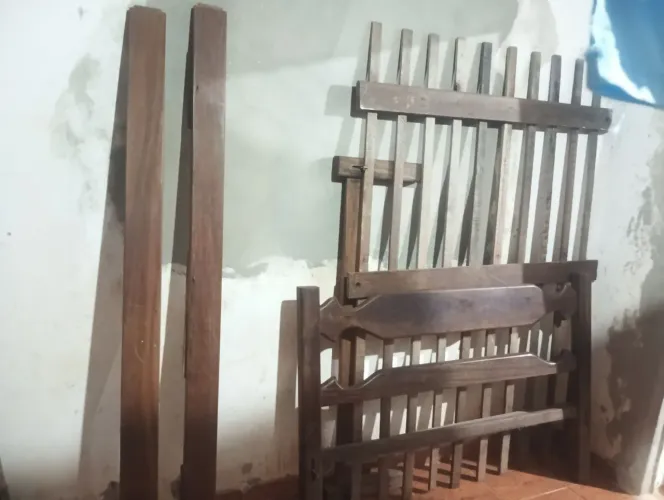 Cama casal sucupira