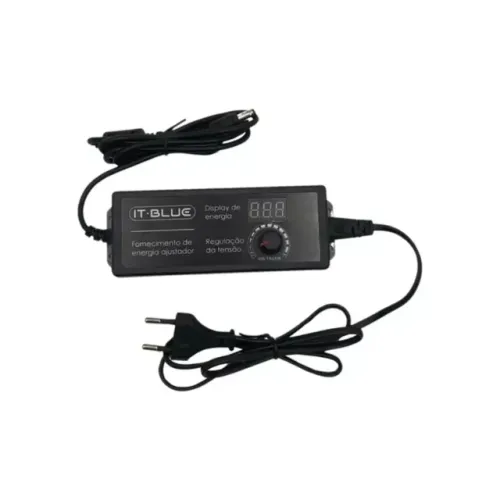 Fonte de Alimentação Digital Ajustável 3-12V, It-Blue LE-0186