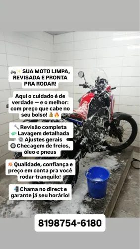 Revisão de moto completa!!! 100$