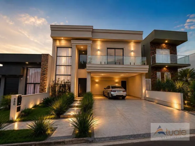 Casa com 4 dormitórios para alugar, 250 m² por R$ 10.640,00/mês - Parque Olívio Franceschi