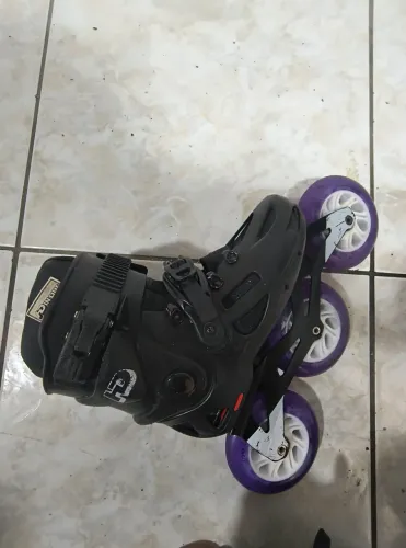 Patins HD com rodas de led da Traxart