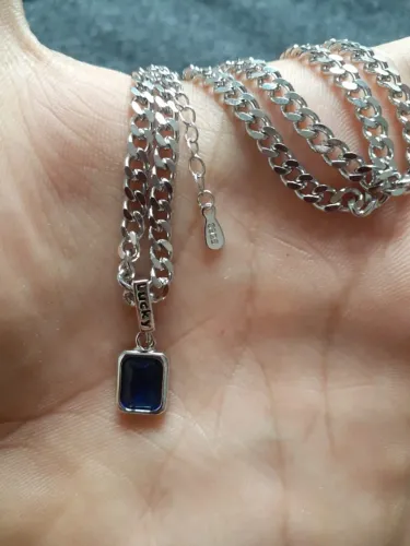 Colar Em Prata S925, Colar Na Moda, Promoção 