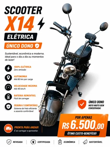 Scooter elétrica 