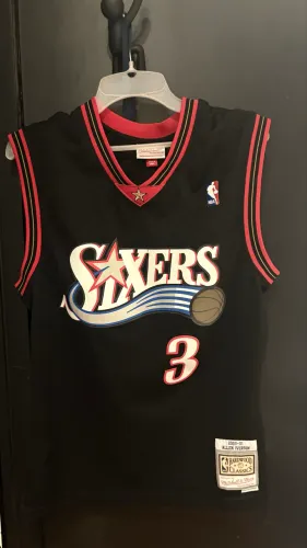 Camisa Oficial Mitchell & Ness 76ers Allen Iverson