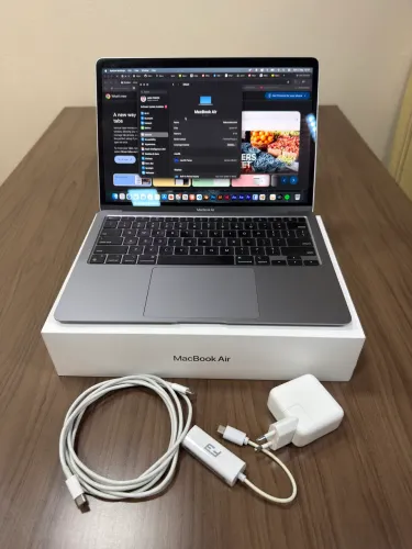 Macbook m1 8gb/256mb 87% Impecável