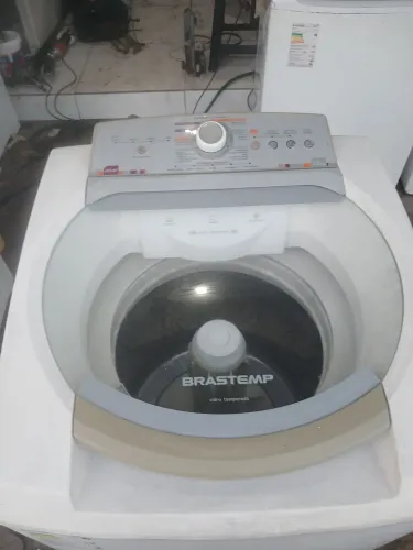 Máquina de lavar roupas brastemp 11 kgs cesto inox