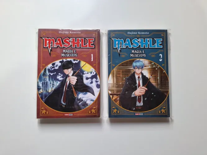 Mangá Mashle - vol 1 e 2