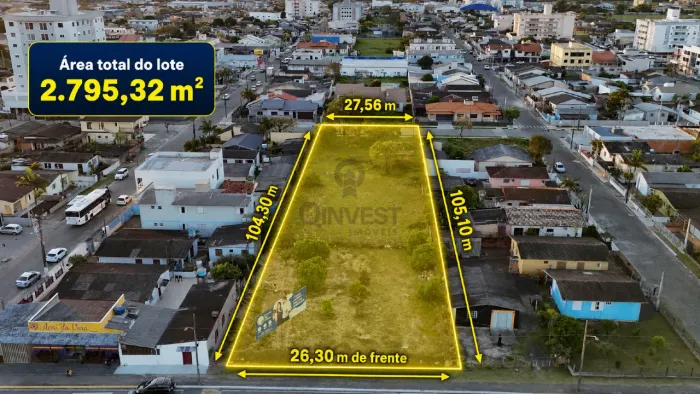 Terreno à venda na Avenida XV de Novembro