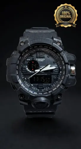 Casio G-Shock Mudmaster Triple Sensor Original - GWG-1000 - Preto Fosco