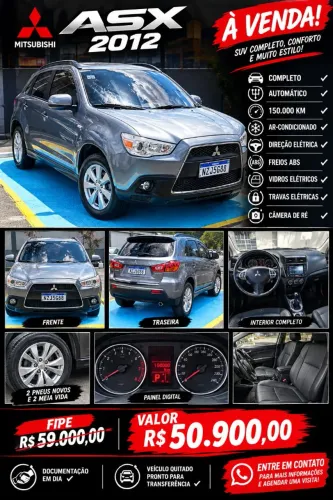Mitsubishi ASX 2.0 16V 160cv Aut. 2012