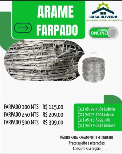 Arame farpado