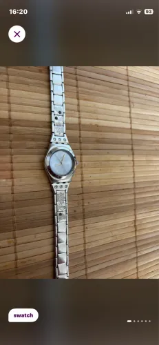 Relógio feminino swacht suíço