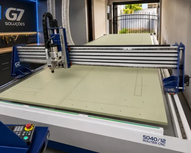 Router CNC 5800x1850mm ACM 2 chapas de MDF