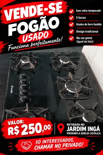 Fogão Cooktop